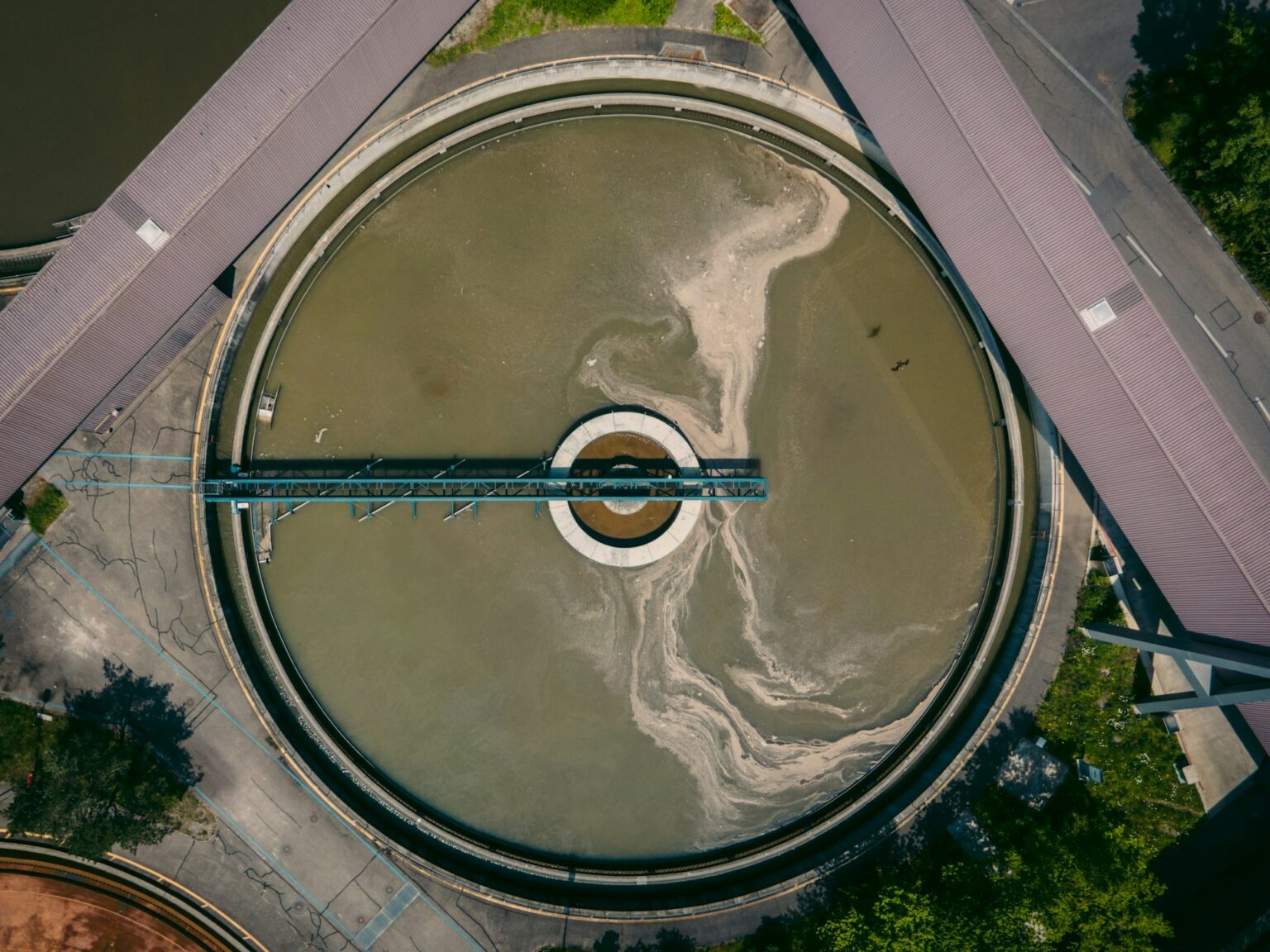 Atascos puente decantador